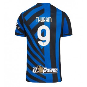 Inter Milan Marcus Thuram #9 Domácí Dres 2024-25 Krátký Rukáv